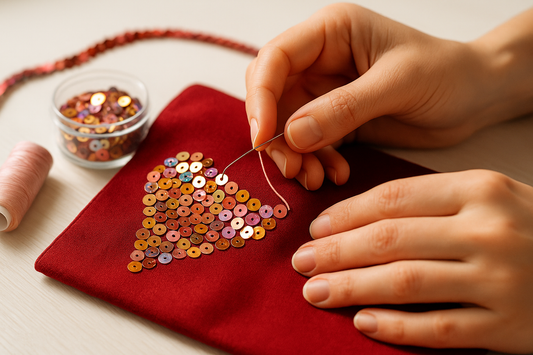 Comment coudre des sequins : techniques et astuces