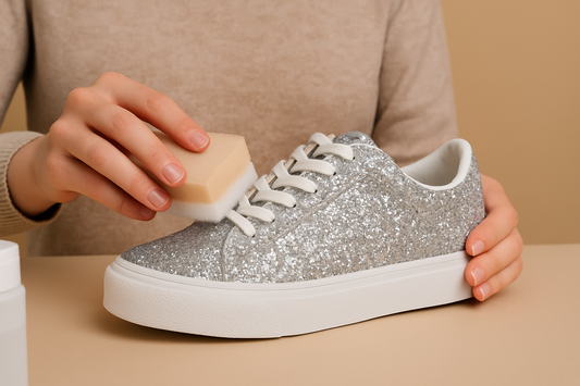 Comment entretenir des baskets à paillettes