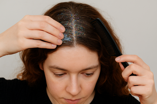 comment enlever des paillettes dans les cheveux