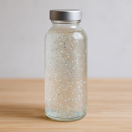 comment faire flotter des paillettes dans l'eau