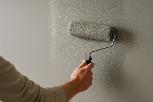 comment peindre un mur avec des paillettes