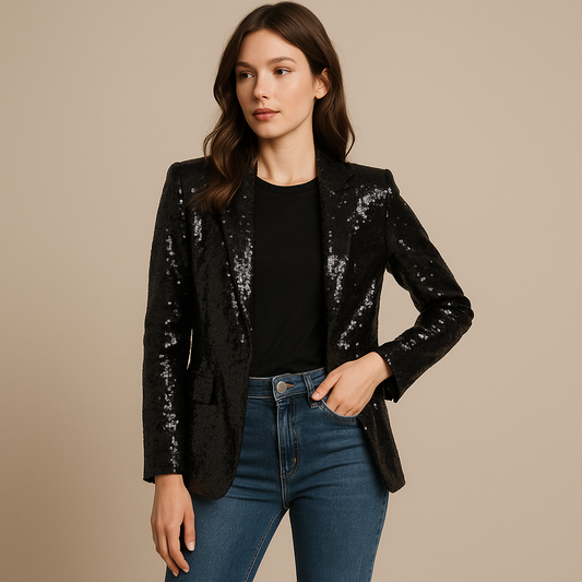comment porter une veste à paillettes ?
