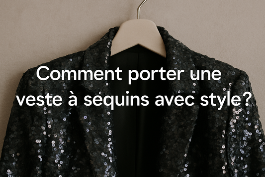 comment porter veste sequin