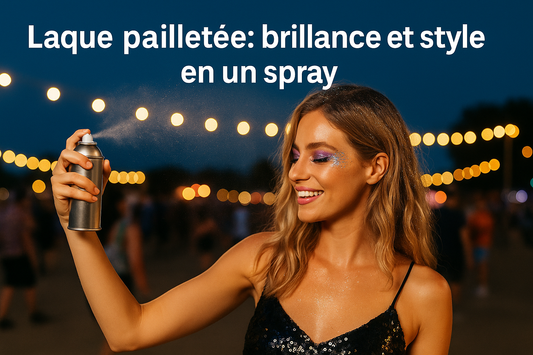 laque pailletée