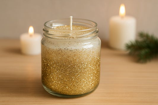 peut on mettre des paillettes dans les bougies