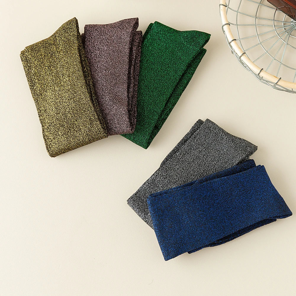 Chaussettes Paillettes Tres Hautes (x3)