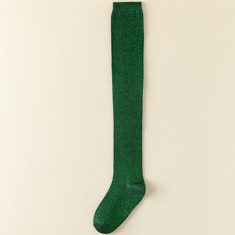 Chaussettes Paillettes Tres Hautes (x3)