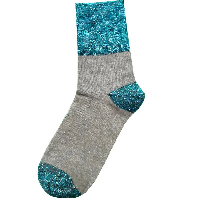 Chaussettes Basses Femme A Paillettes