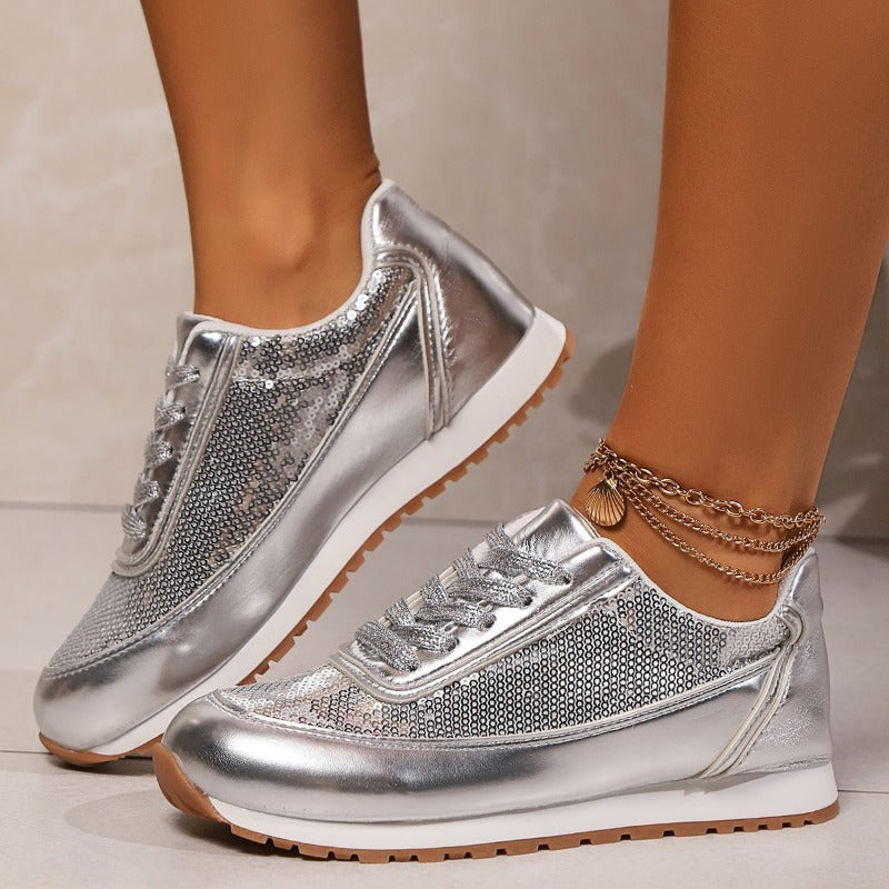 Baskets Paillettes Femmes