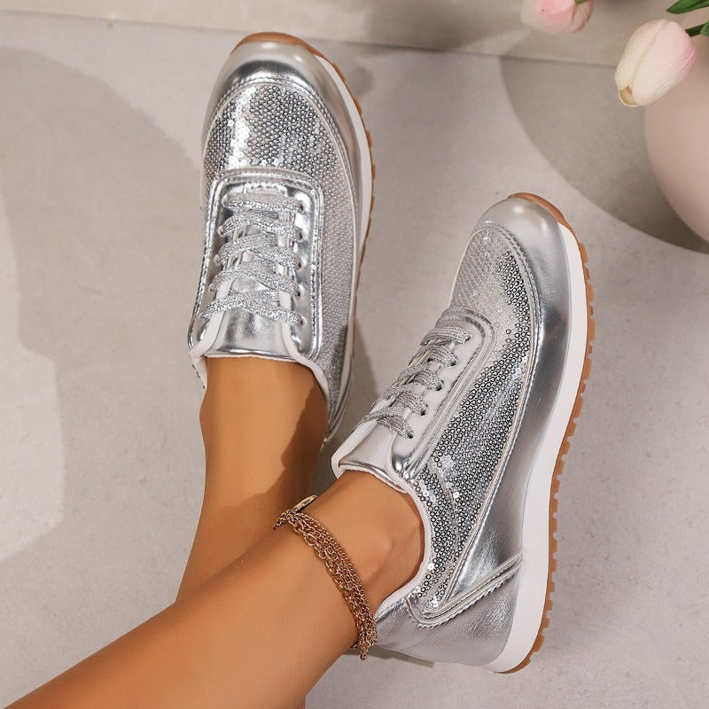 Baskets Paillettes Femmes