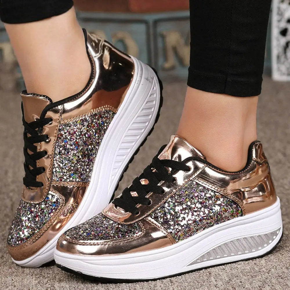 Basket Femme Paillette - baskets