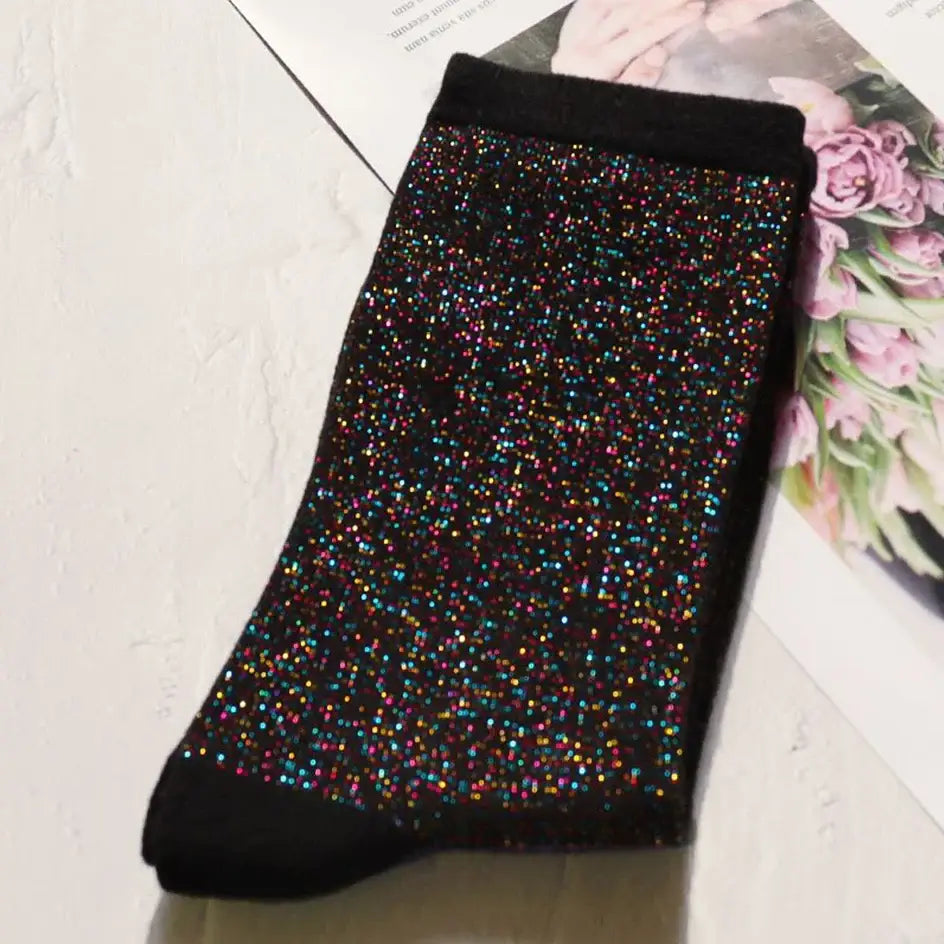 Chaussette A Paillettes - chaussettes