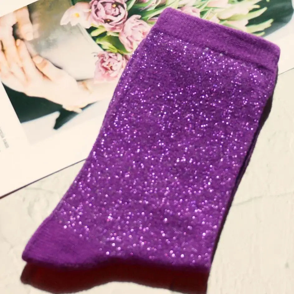 Chaussette Femme Paillette - chaussettes
