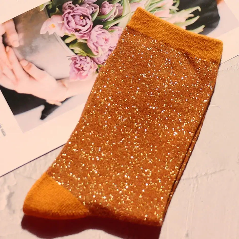 Chaussette Haute Paillette - chaussettes