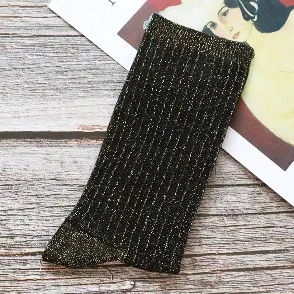 Chaussette Paillette Femme - chaussettes