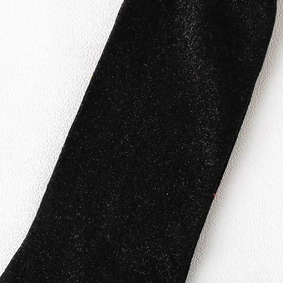 Chaussette Paillette Noir - chaussettes