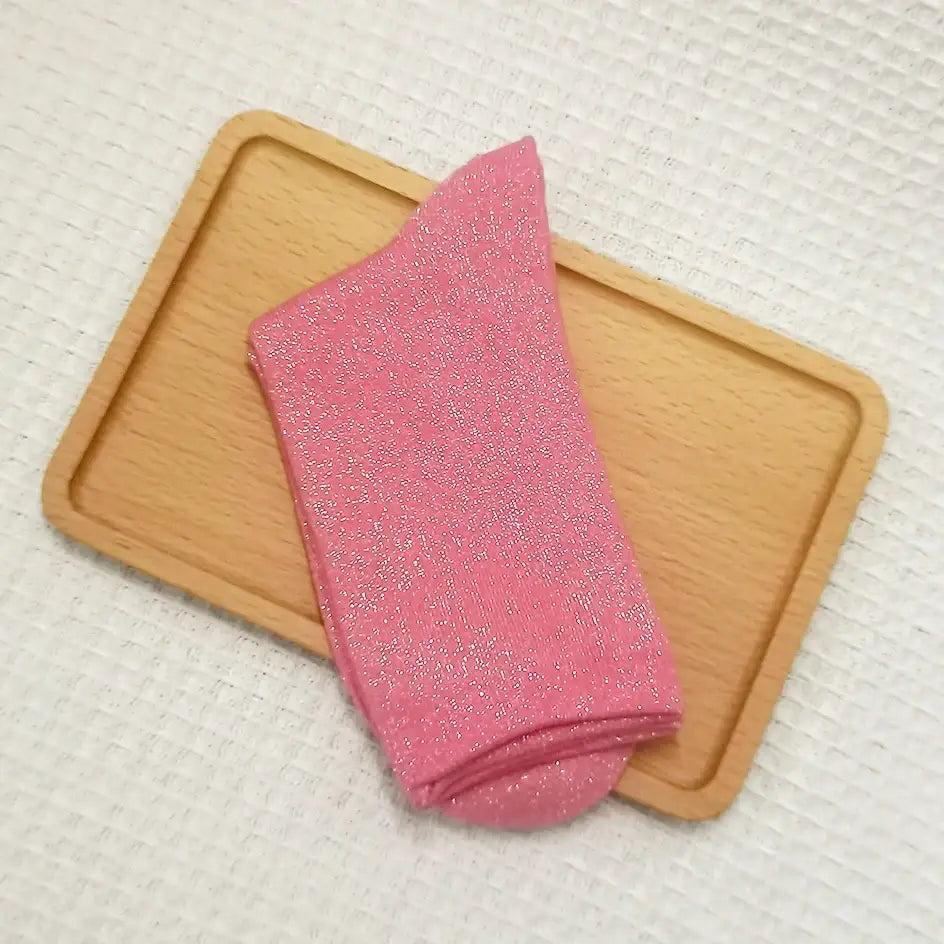 Chaussette Paillette Rose - chaussettes