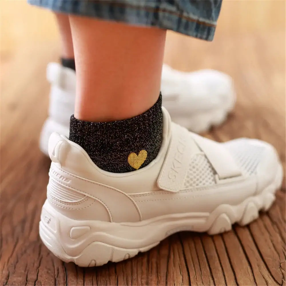 Chaussettes Courtes Paillettes Femme - chaussettes