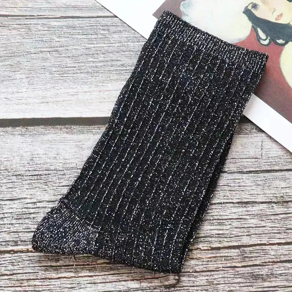 Chaussettes Femme Paillettes - chaussettes