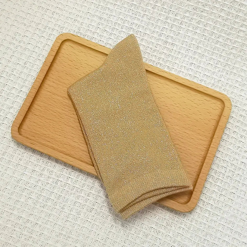 Chaussettes Paillettes Dorées - chaussettes