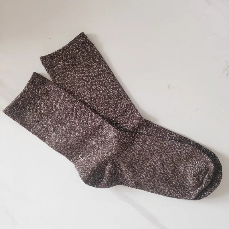 Chaussettes Paillettes Haute