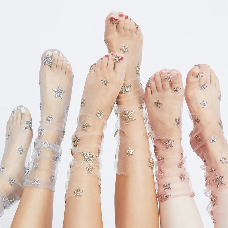 Chaussettes Invisibles Paillettes