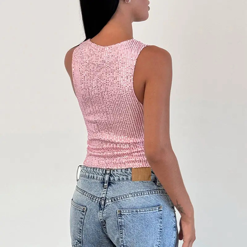 Haut Femme A Paillette - hauts