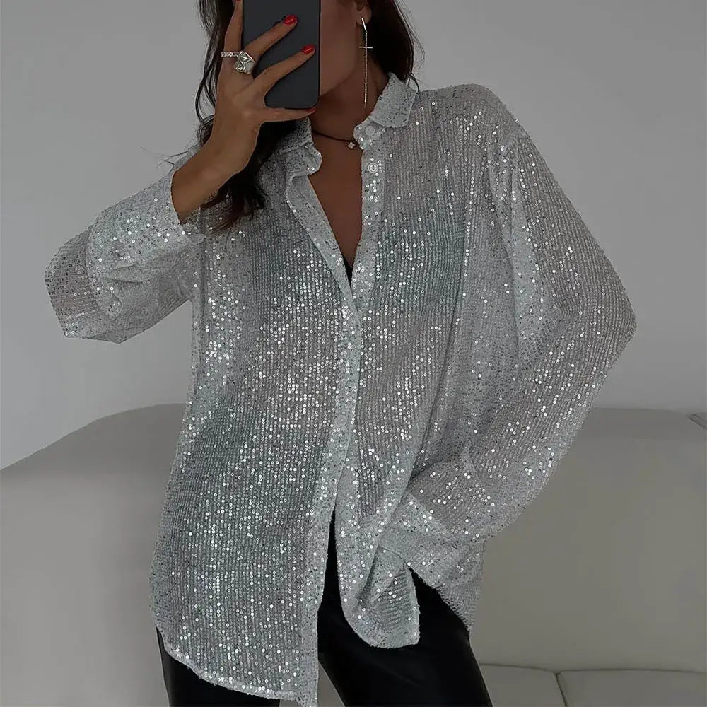 Haut Femme Paillette - hauts
