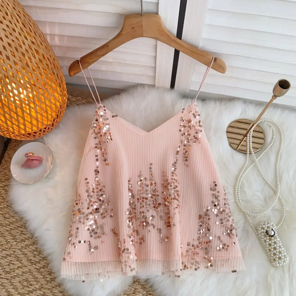 Hauts Paillettes Femme - hauts