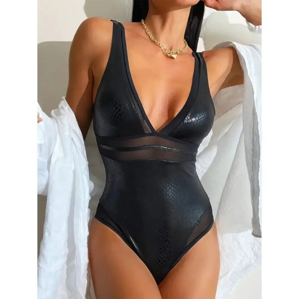 Maillot De Bain 1 Piece Paillette - maillots de bain
