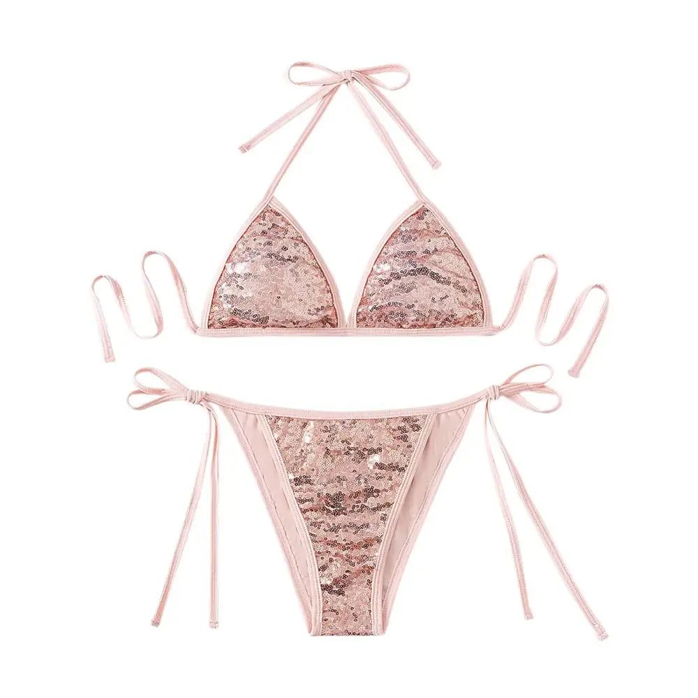 Maillot De Bain 2 Pieces Pailleté - maillots de bain
