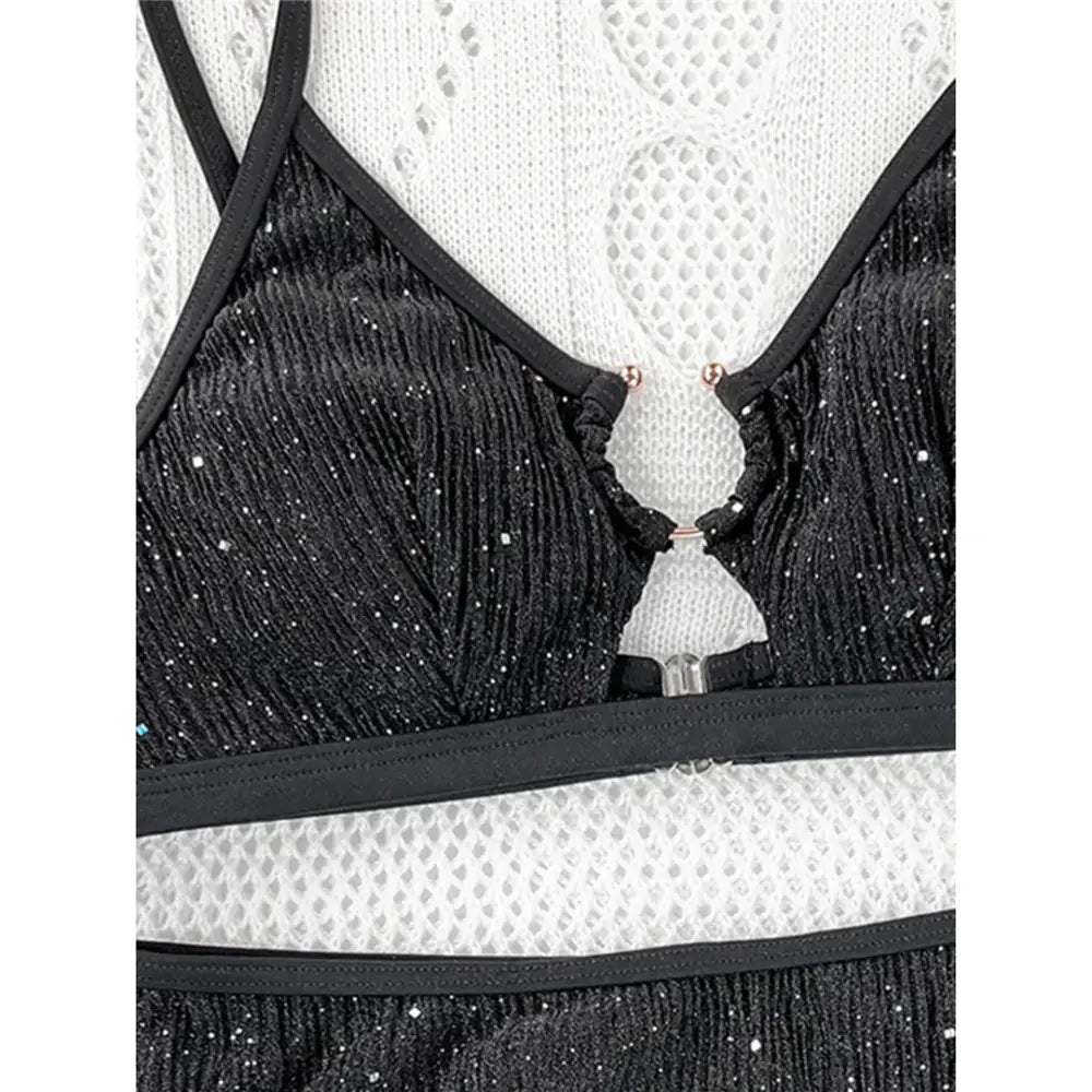 Maillot De Bain 2 Pieces Paillettes - maillots de bain