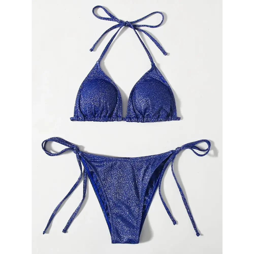 Maillot De Bain Bleu Marine Pailleté - maillots de bain