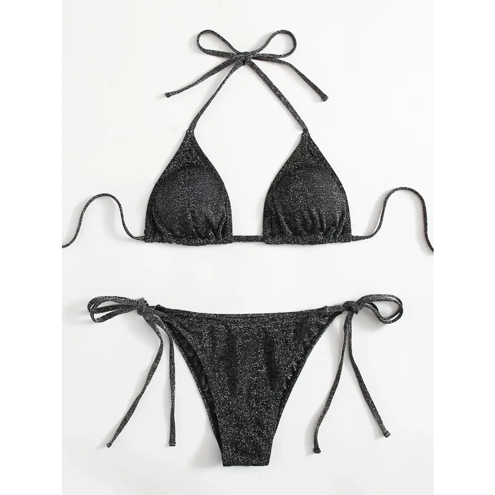 Maillot De Bain Noir Paillette - maillots de bain