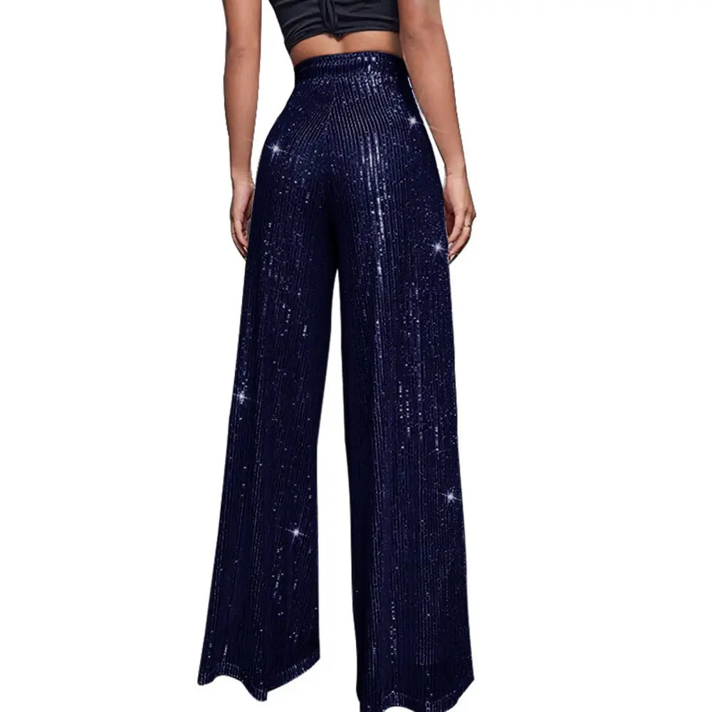 Pantalon Large Paillettes - pantalons
