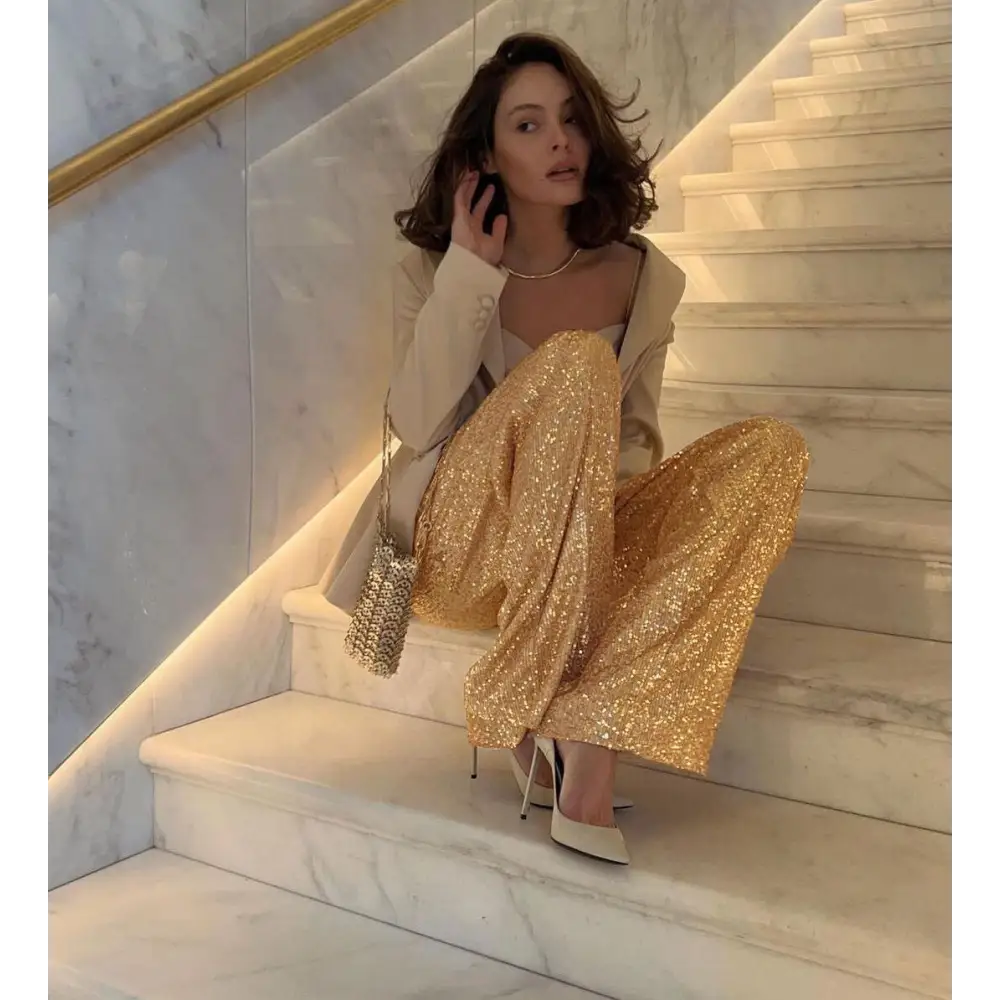 Pantalon Pailleté - pantalons