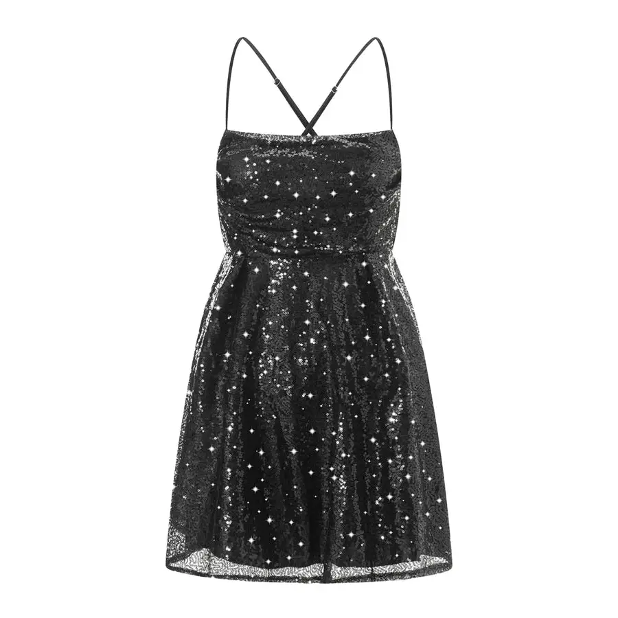 Robe Année 80 Paillette - robes