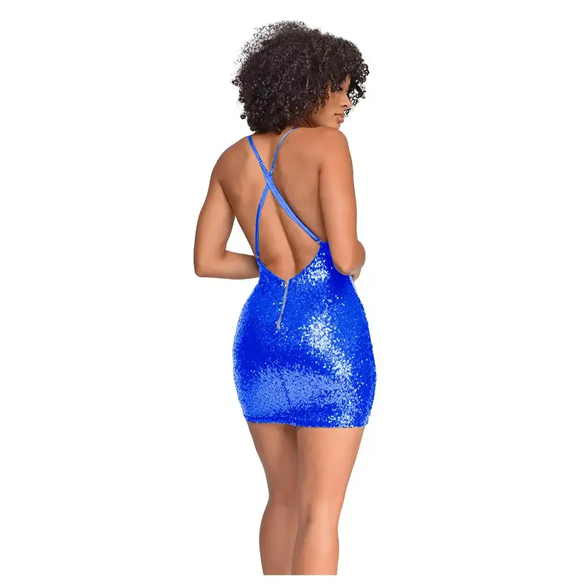 Robe Courte Paillettes - robes
