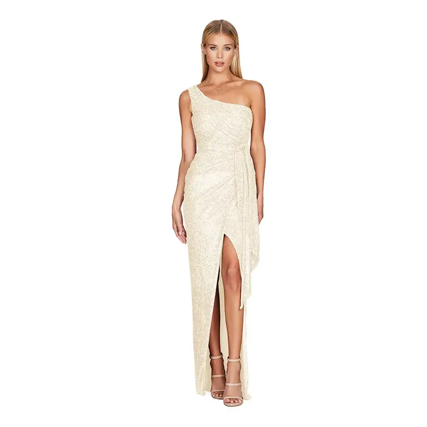 Robe Longue A Paillette - robes