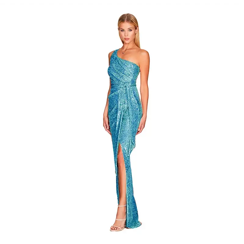 Robe Paillettes Bleue - robes