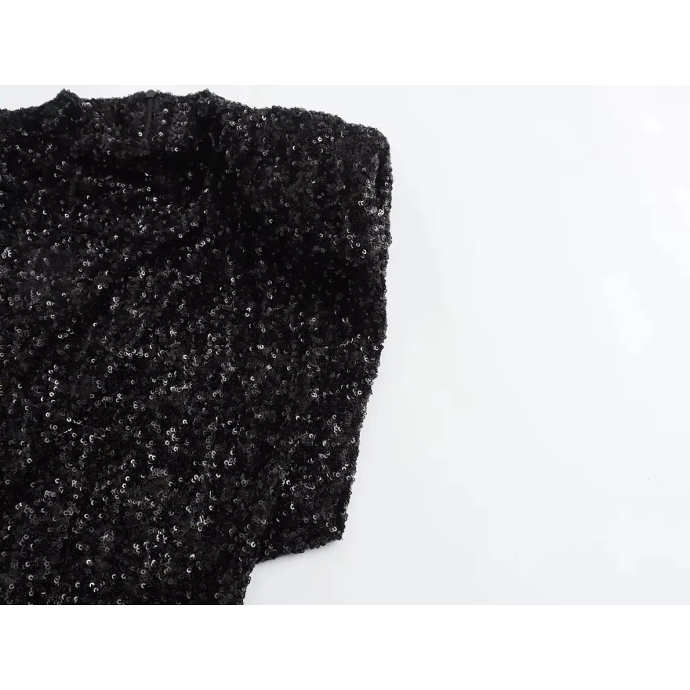 Robe Paillettes Noires - robes