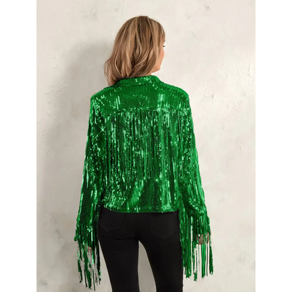 Veste À Paillettes Femme - vestes