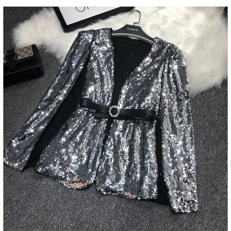 Veste Paillettes Strass Femmes - vestes