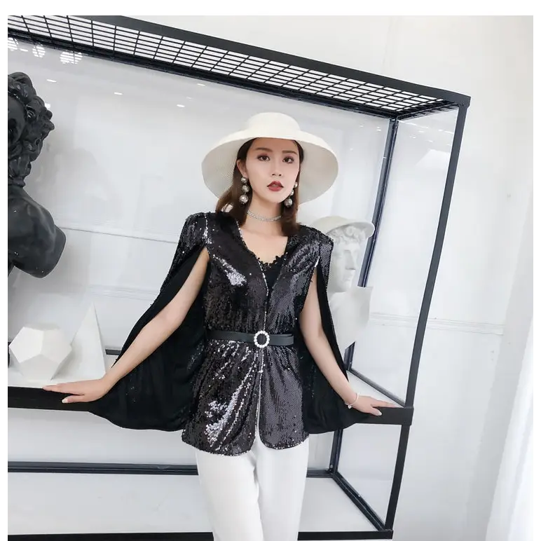 Veste Smoking Femme Paillette - vestes