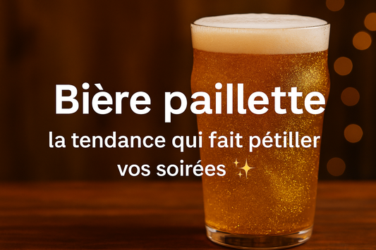 Bière paillette : la tendance qui fait pétiller vos soirées ✨
