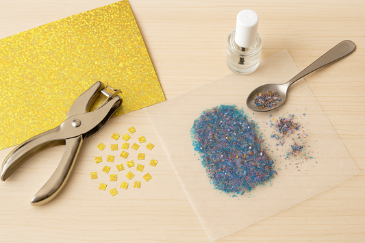 Comment fabriquer des paillettes