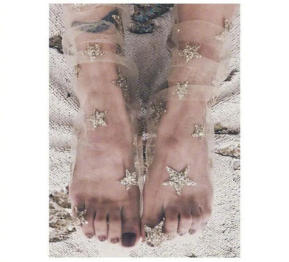 Chaussettes Paillettes Motifs