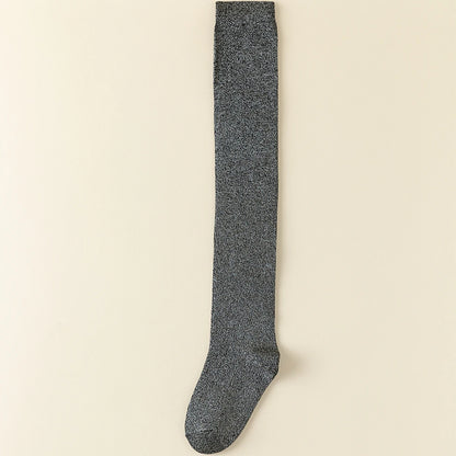 Chaussettes Hautes Femme Paillettes (x3)
