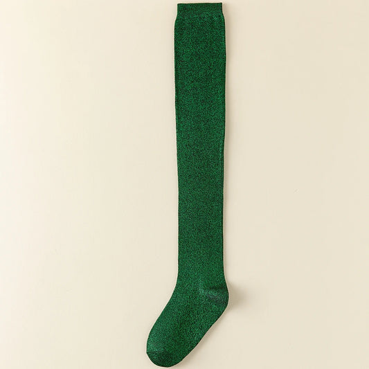 Chaussettes Paillettes Tres Hautes (x3)