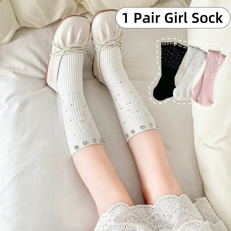 Chaussettes Paillettes Fille